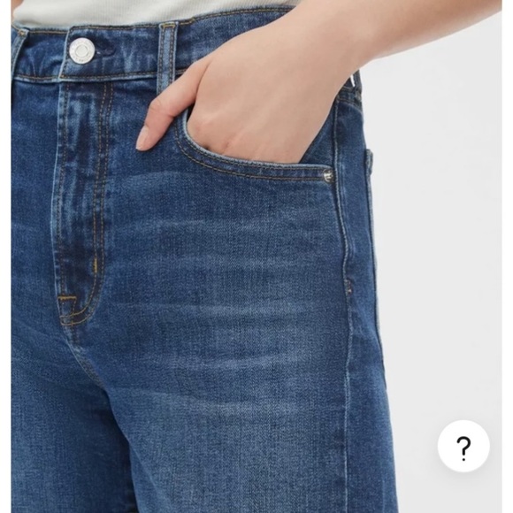 GAP High Rise 4” Inch Denim Shorts - Picture 2 of 7